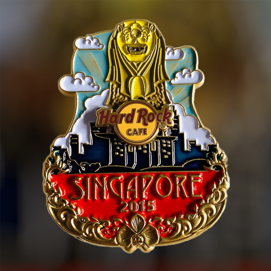 Hard Rock Cafe Singapore Icon City Series from 2015 (LE 200)