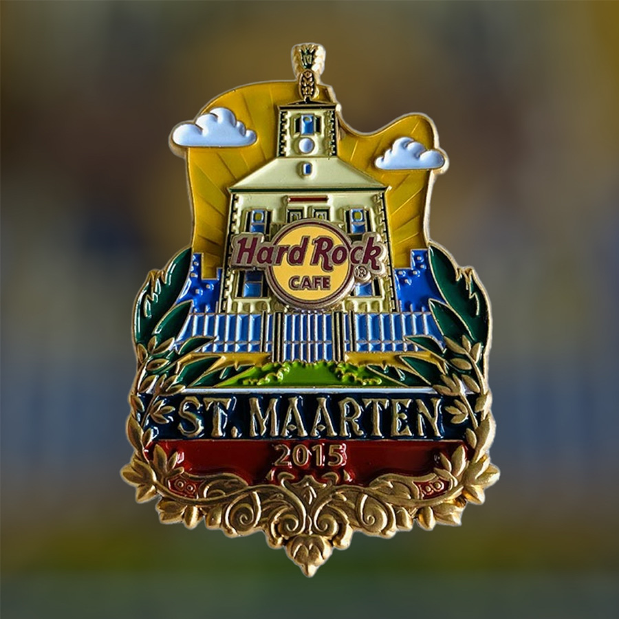 Hard Rock Cafe St. Maarten Icon City Series from 2015 (LE 500)