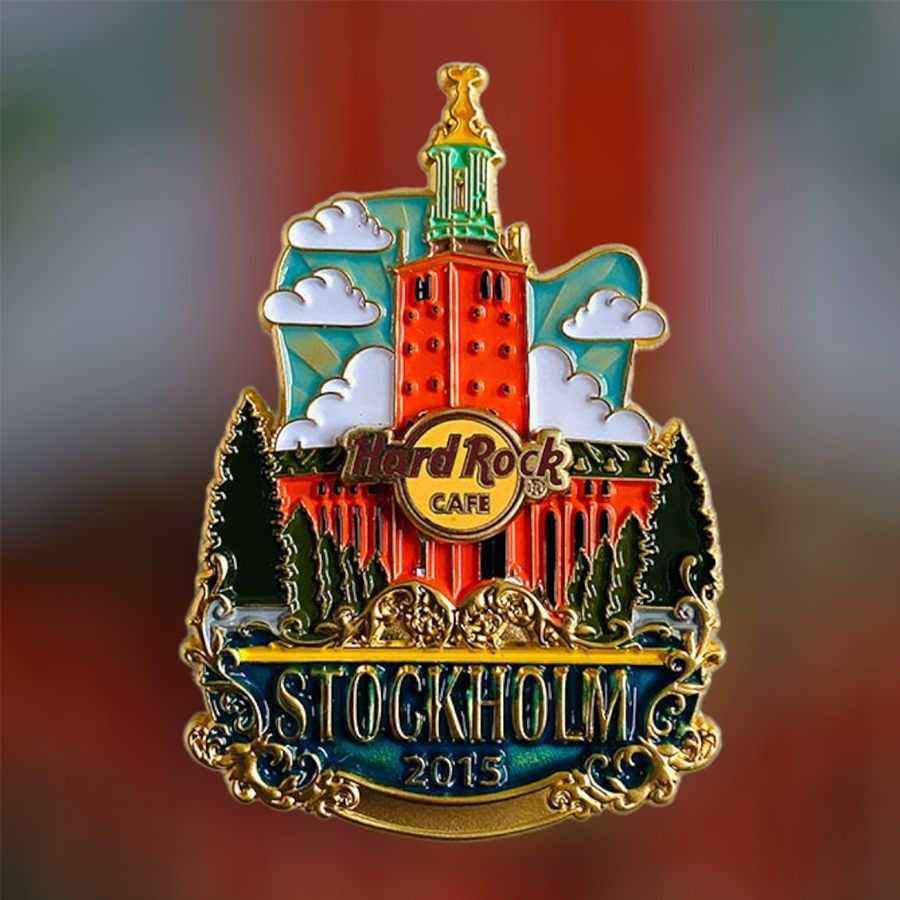 Hard Rock Cafe Stockholm Icon City Series from 2015 (LE 150)