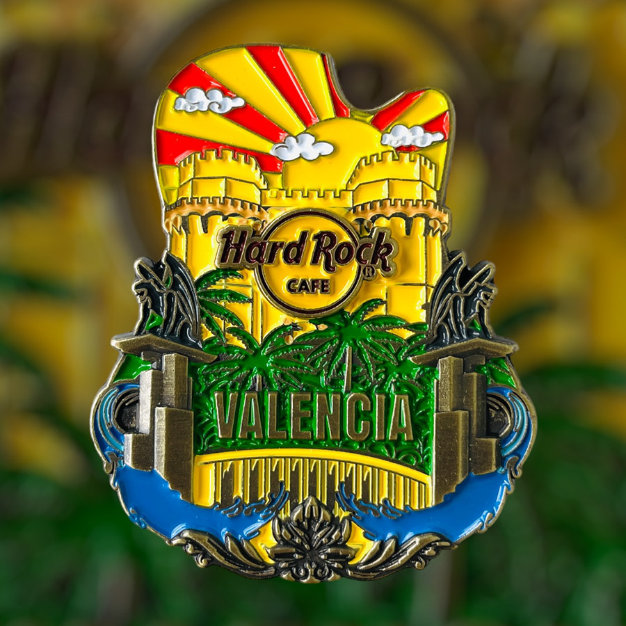 Hard Rock Cafe Valencia Core City Icon Series from 2017