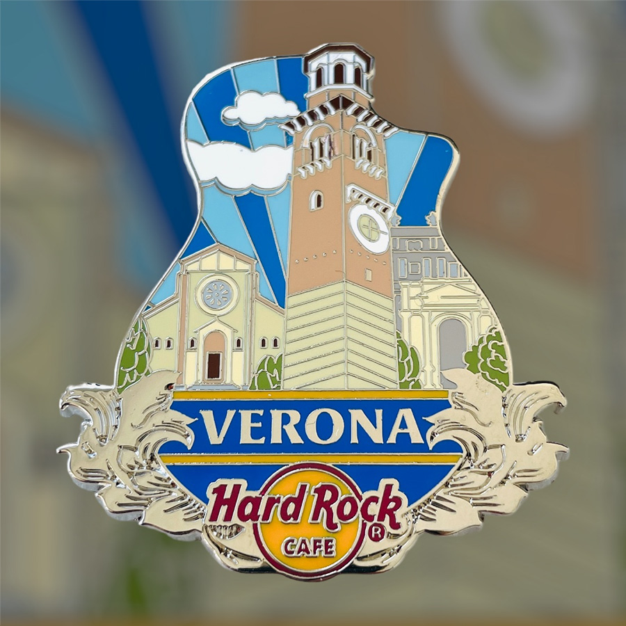 Hard Rock Cafe Verona Core City Icon Series from 2017 (2nd Version 2023)