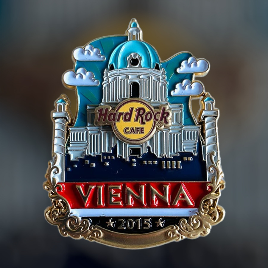 Hard Rock Cafe Vienna Icon City Series from 2015 (LE 250)
