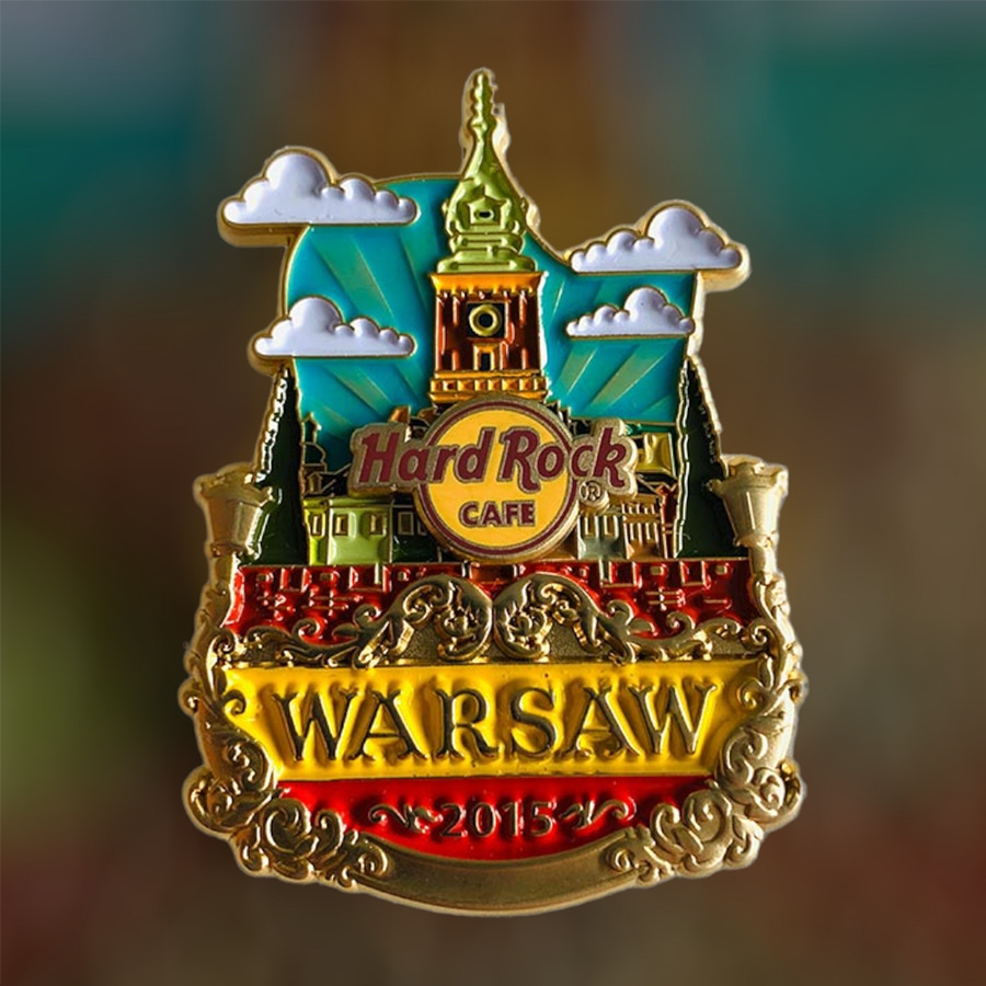 Hard Rock Cafe Warsaw Icon City Series from 2015 (LE 300)